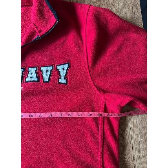 Old Navy Vtg Red Fleece Sweatshirt Size XLarge - Picture 5 of 7
